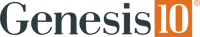 NEW Genesis10 Logo_Black,Orange_RBG